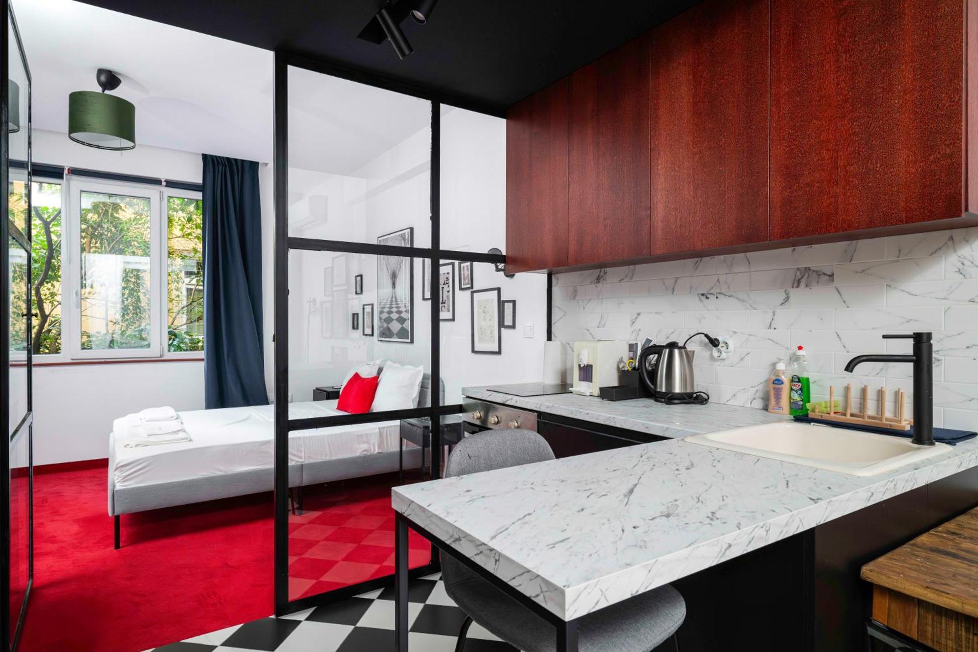 Central Art-Inspired Flat With Private Garage Sofia Exterior photo