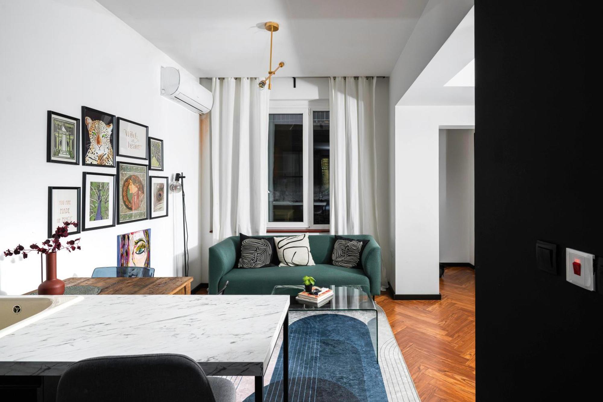 Central Art-Inspired Flat With Private Garage Sofia Exterior photo